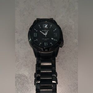 Armitron Men’s Black Stainless Steel  Watch